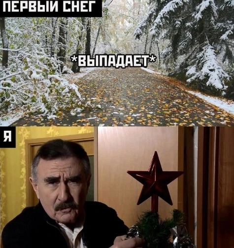 ❄️ Первый снег выпал в Пермском крае