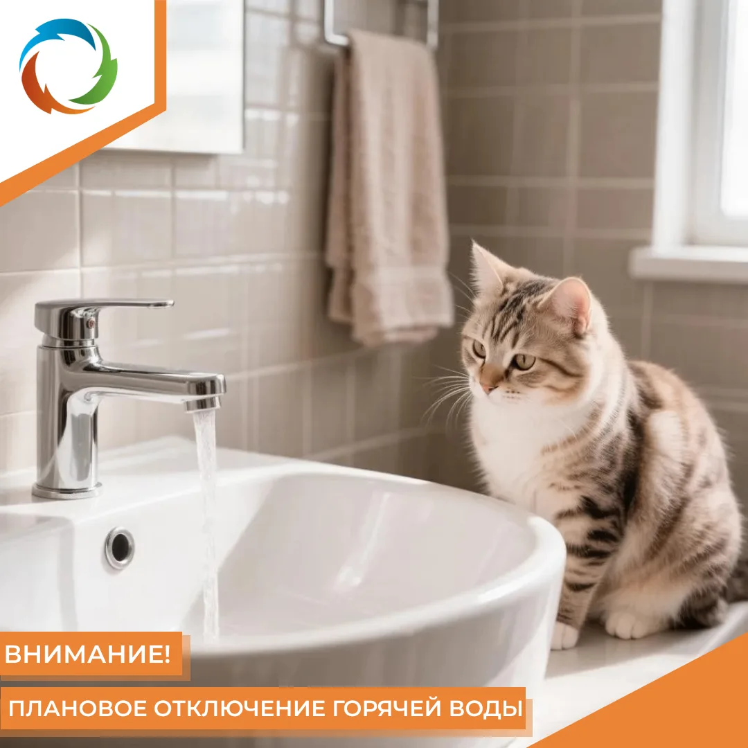🚨 ВНИМАНИЕ! ПЛАНОВОЕ ОТКЛЮЧЕНИЕ ГОРЯЧЕЙ ВОДЫ 🚨⁣

В связи с проведением гидравлических испытаний се