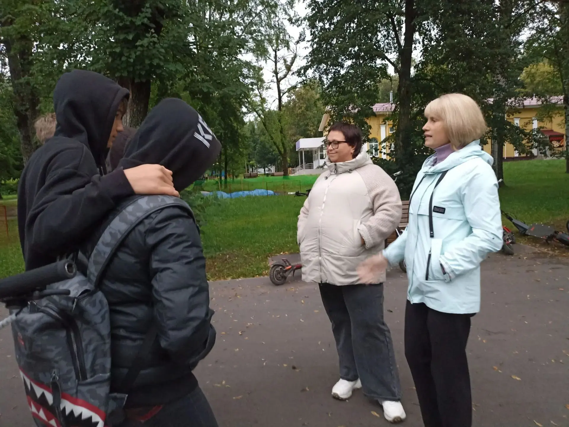 "Родительский патруль" совместно педагогами Шестой школы, в очередной раз провёл рейд по местам скоп