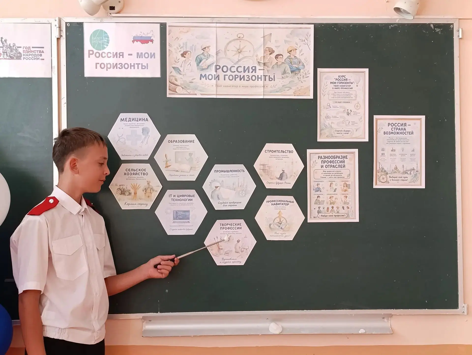 Сегодня прошло первое установочное занятие   из цикла «Россия — мои горизонты», на кото...