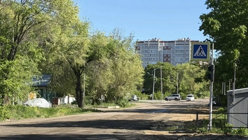 Перекрёсток Октябрьской и Островского в Благовещенске закроют на неделю  Работы здесь идут по двухго