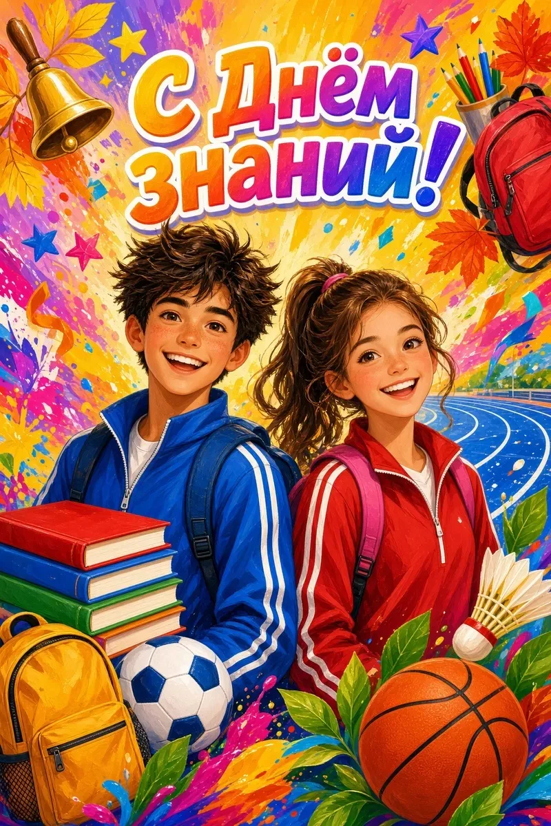 С Днем знаний, будущие чемпионы! 🏆