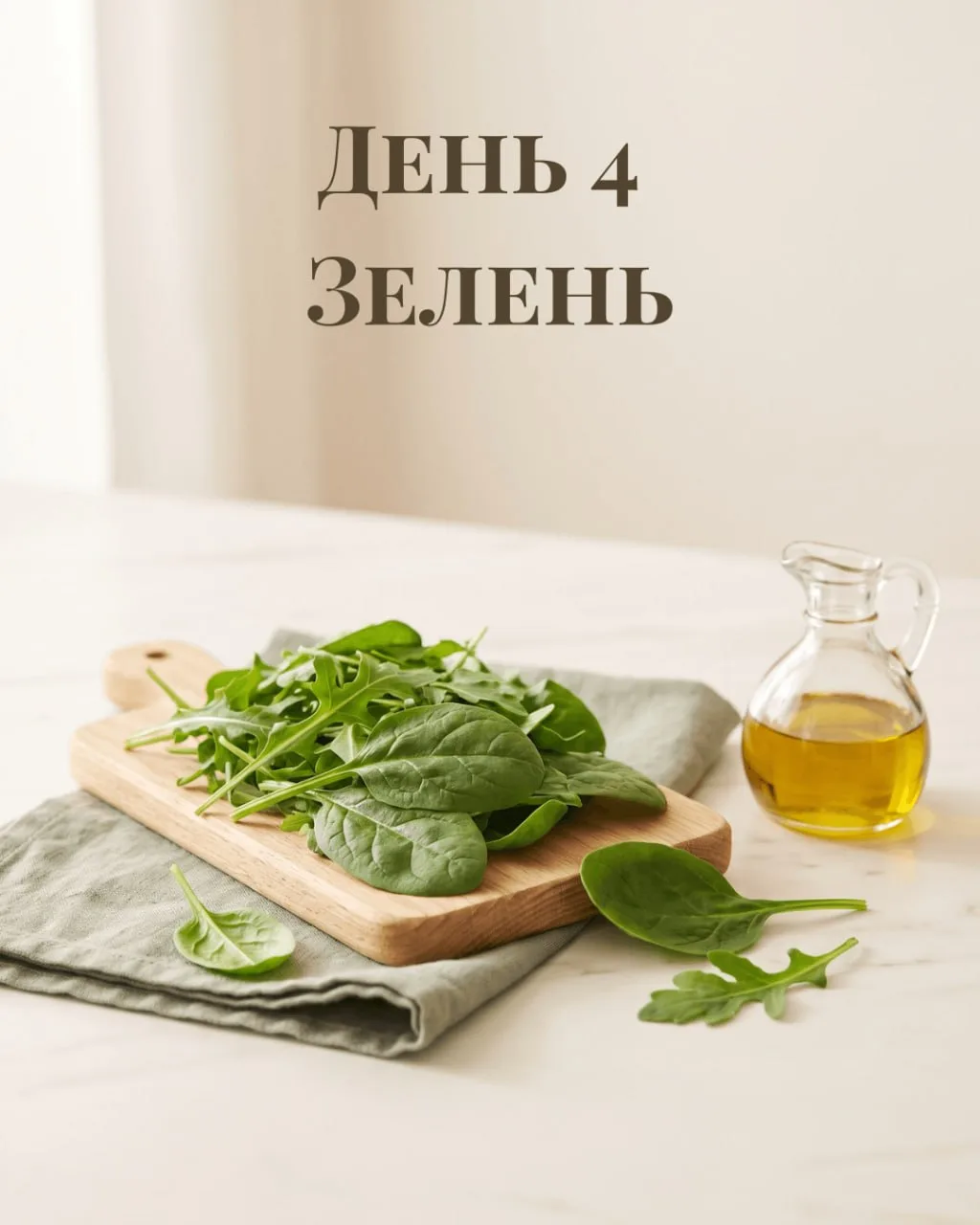 День 4. Зелень