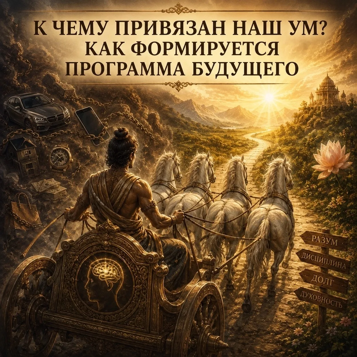🤔 К ЧЕМУ ПРИВЯЗАН НАШ УМ? КАК ФОРМИРУЕТСЯ ПРОГРАММА БУДУЩЕГО
