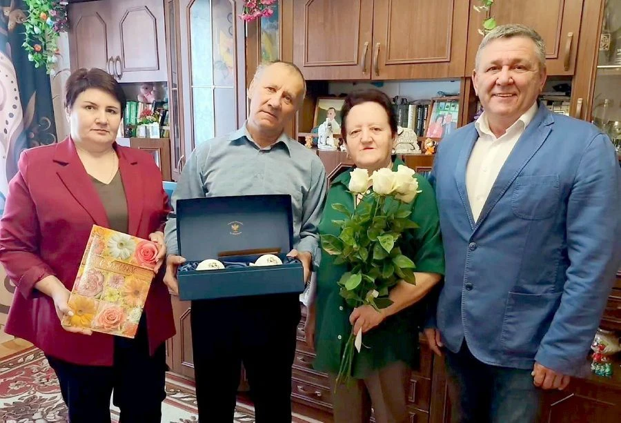💞 Юбилей совместной жизни, 50 лет, отметила супружеская пара Кашляковых Николая Василь...