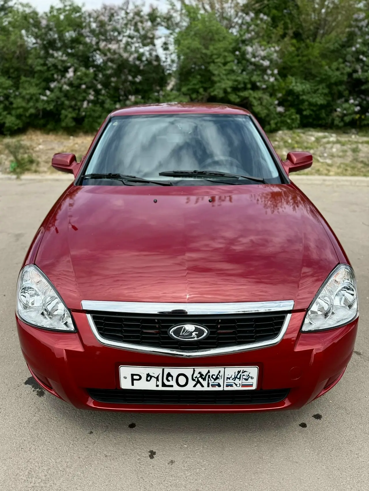 Продам обслуженную Lada Priora, 2009 г., с родным пробегом 182 117.