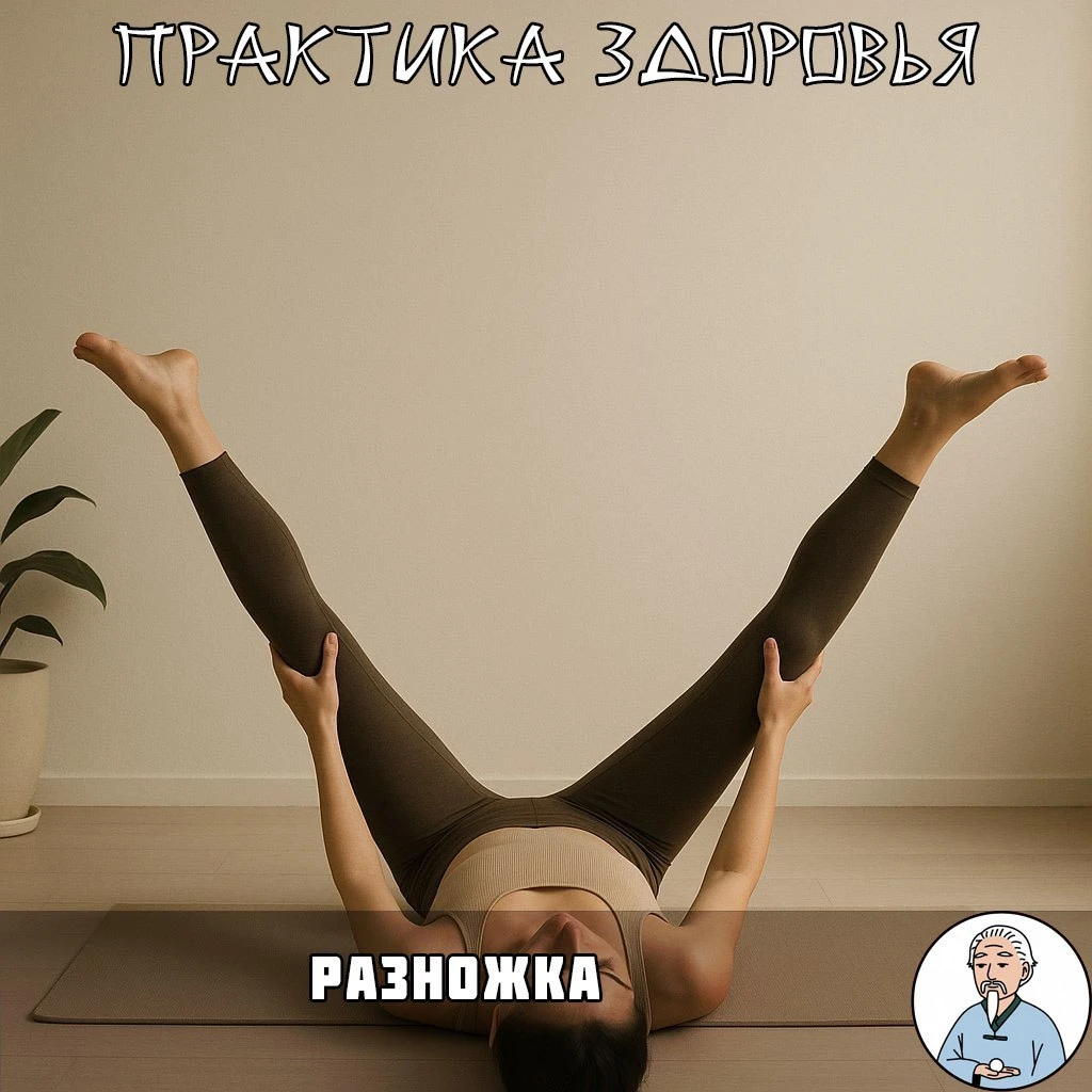 Простая растяжка для здоровья тазобедренных суставов