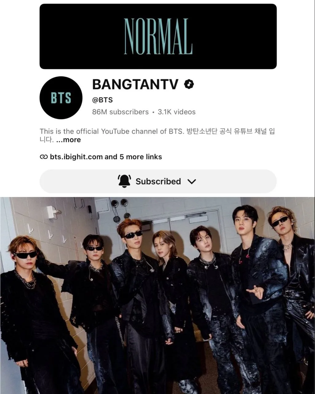 📹Канал BTS BANGTANTV стал ПЕРВЫМ каналом мужского артиста, набравшим более 86 МИЛЛИОНО...