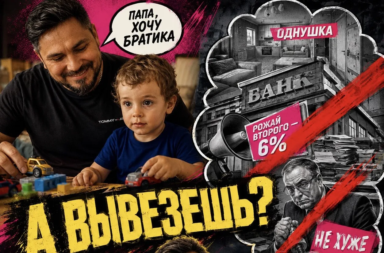 Как ипотека и опека отбивают желание заводить второго ребёнка