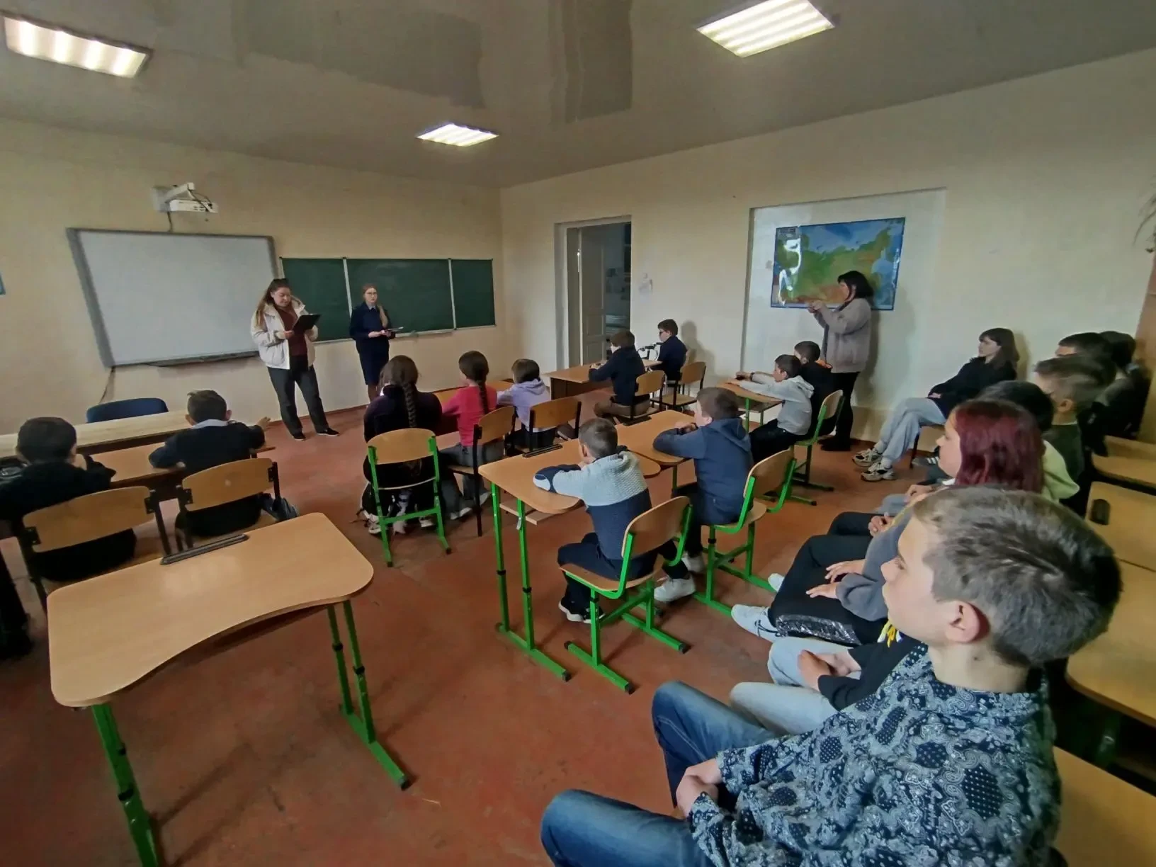 Сегодня в нашей школе состоялось просветительское мероприятие.