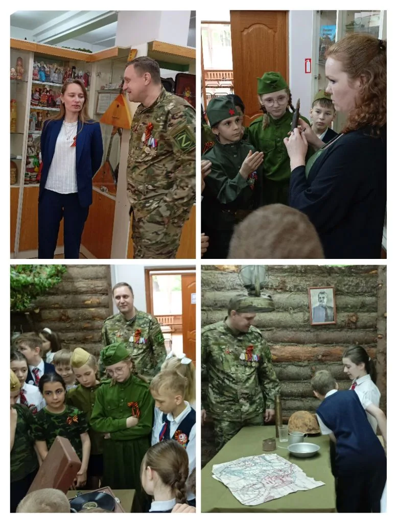🎖 Сегодня в преддверии Дня Победы в нашем лицее, в корпусе начальной школы прошёл митинг «Этих дней 