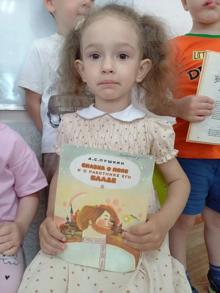 6 июня — Пушкинский день в «Детках-конфетках»
В честь Пушкинского дня России в группе «Детки-конфетк