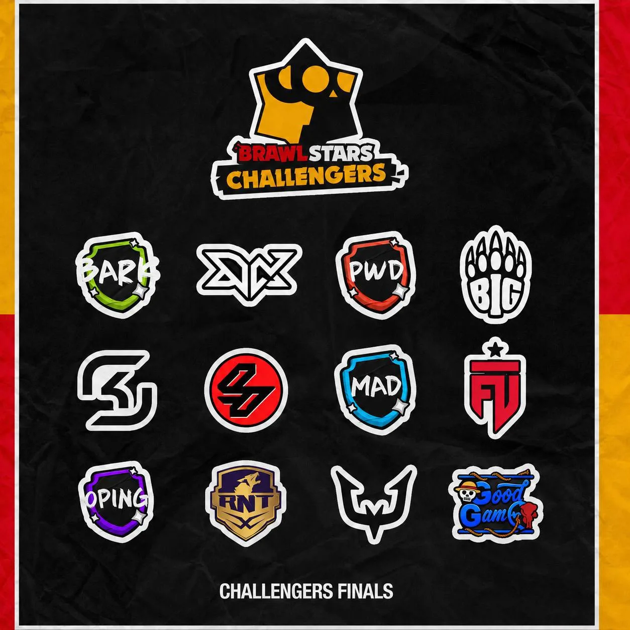 🏆 Определились все участники финальной стадии Brawl Stars Challengers.

🎮 Финал турнира пройдет 5–