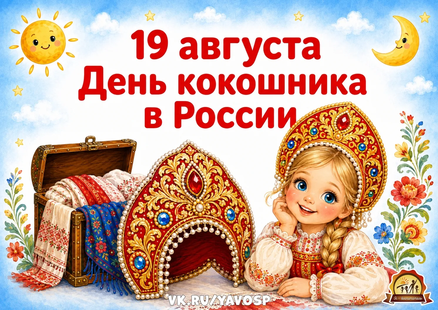 Волшебный день кокошника в детском саду!