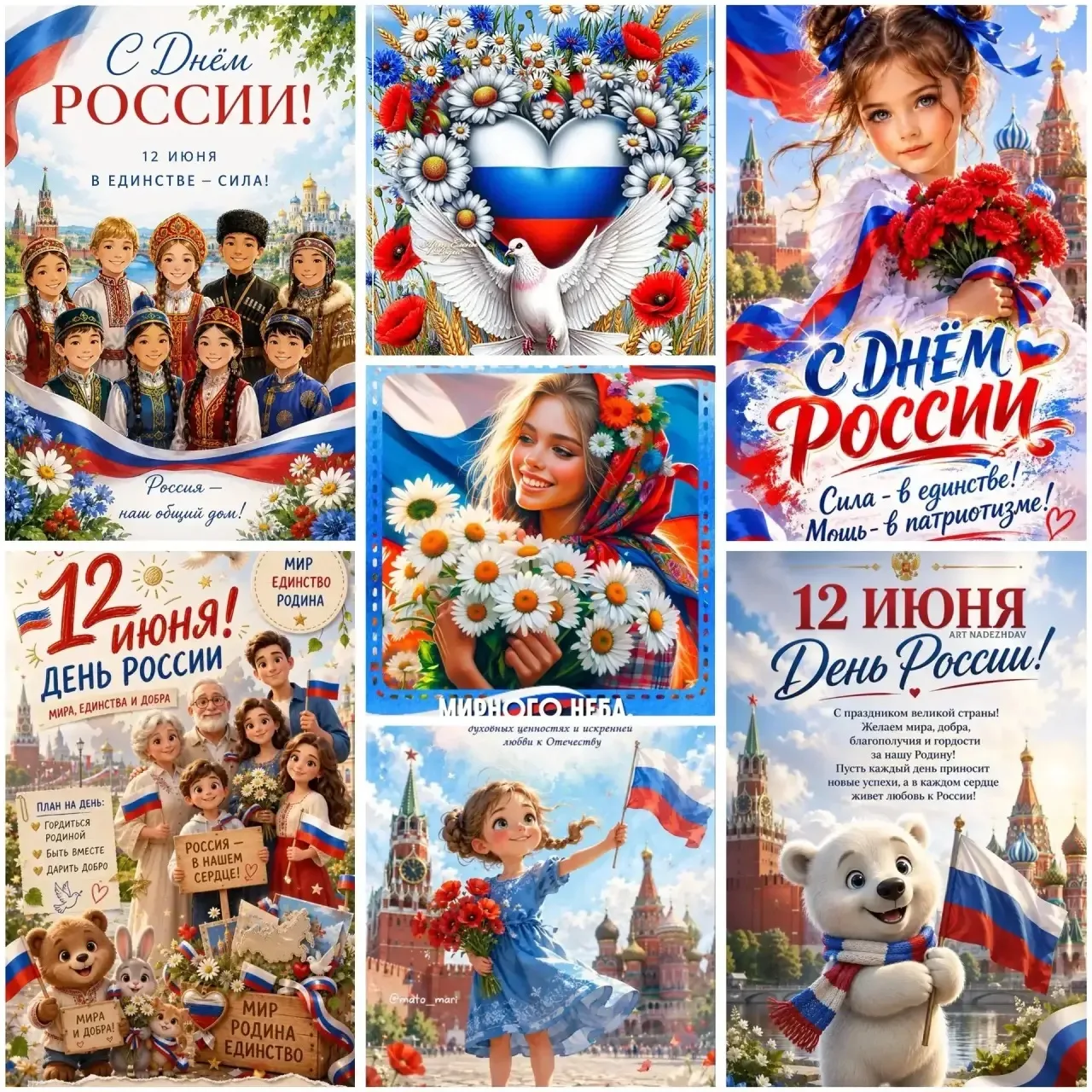 С Днём России, дорогие друзья! 🇷🇺

От всей души поздравляем воспитанников, родителей и коллектив д