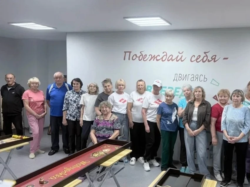 В Чите провели соревнования по настольным играм для старшего поколенияю