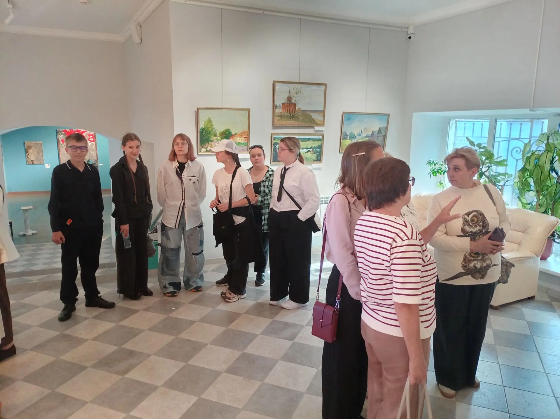 Выставка «Перемышль. Точка обзора» в Калужском музее изобразительных искусств.