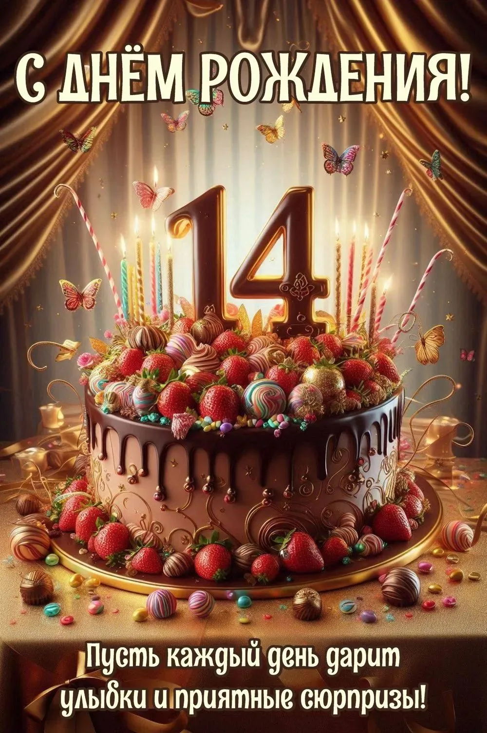 #сднёмрождения #14лет