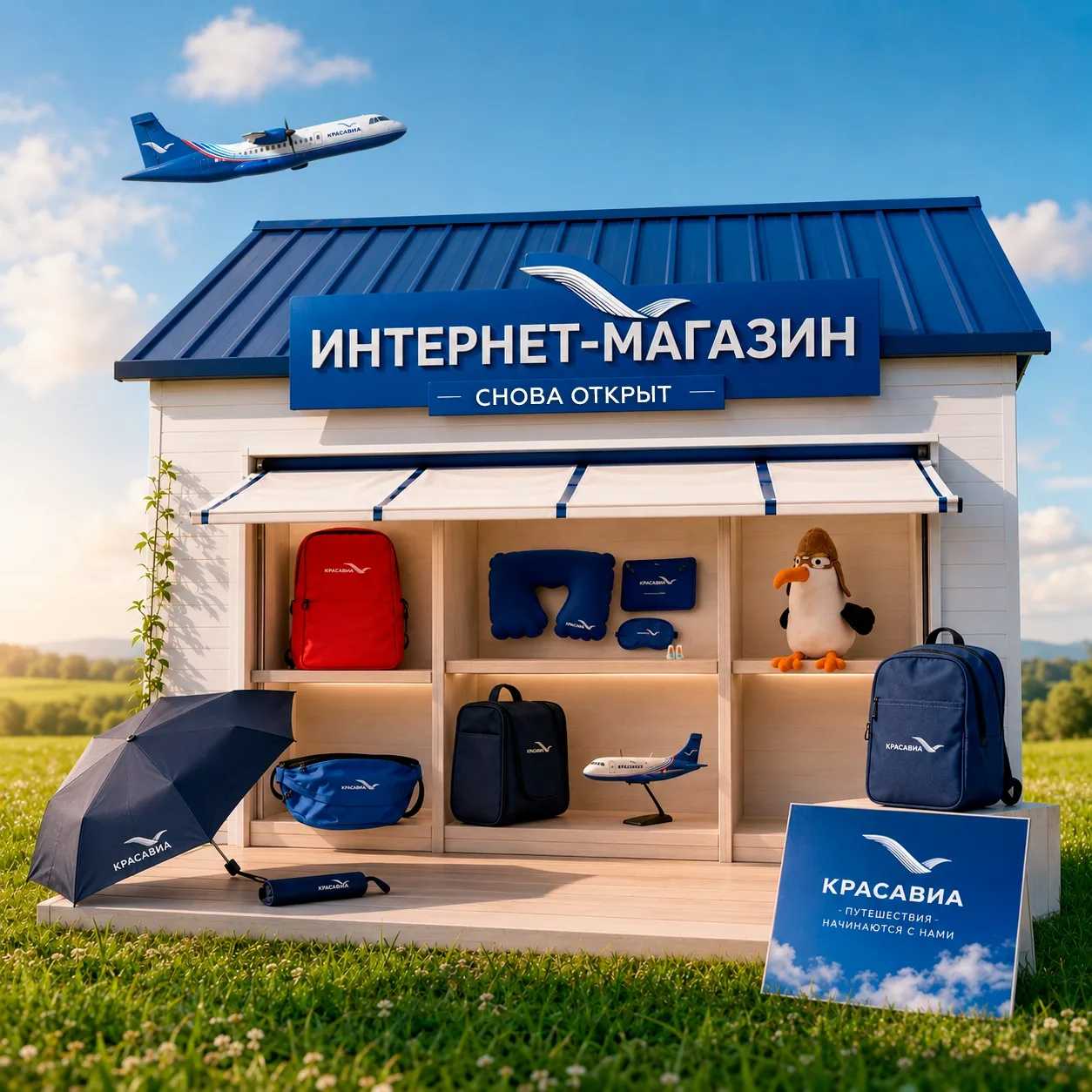 Снова в полёте: интернет‑магазин «КрасАвиа» заработал ✈ 
 
Готовитесь к новым путешествиям? Мы тоже.