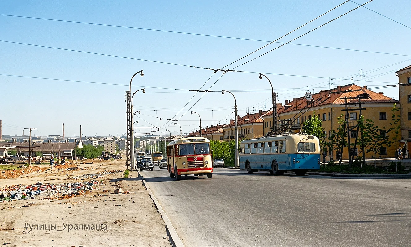 Проспект Космонавтов 70е