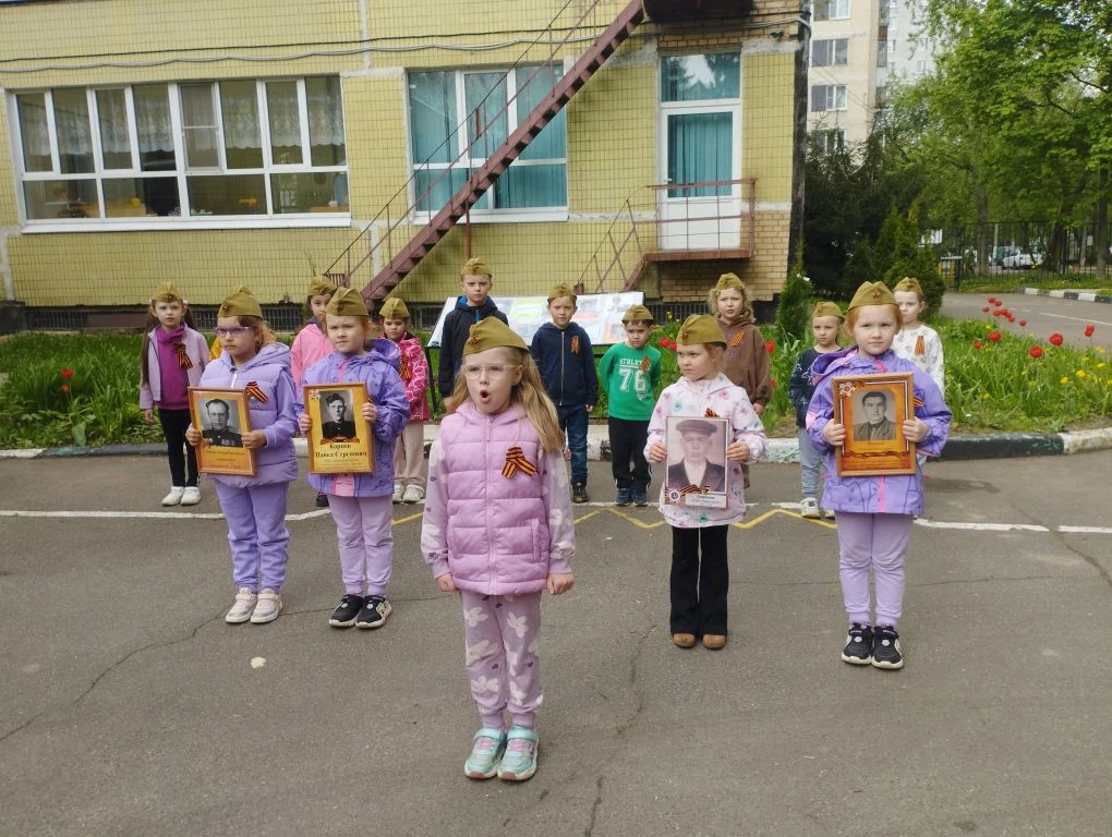 "Мы помним, мы гордимся!" Сегодня, 13 мая в дошкольном отделении 1 прошла трогательная и значимая ак