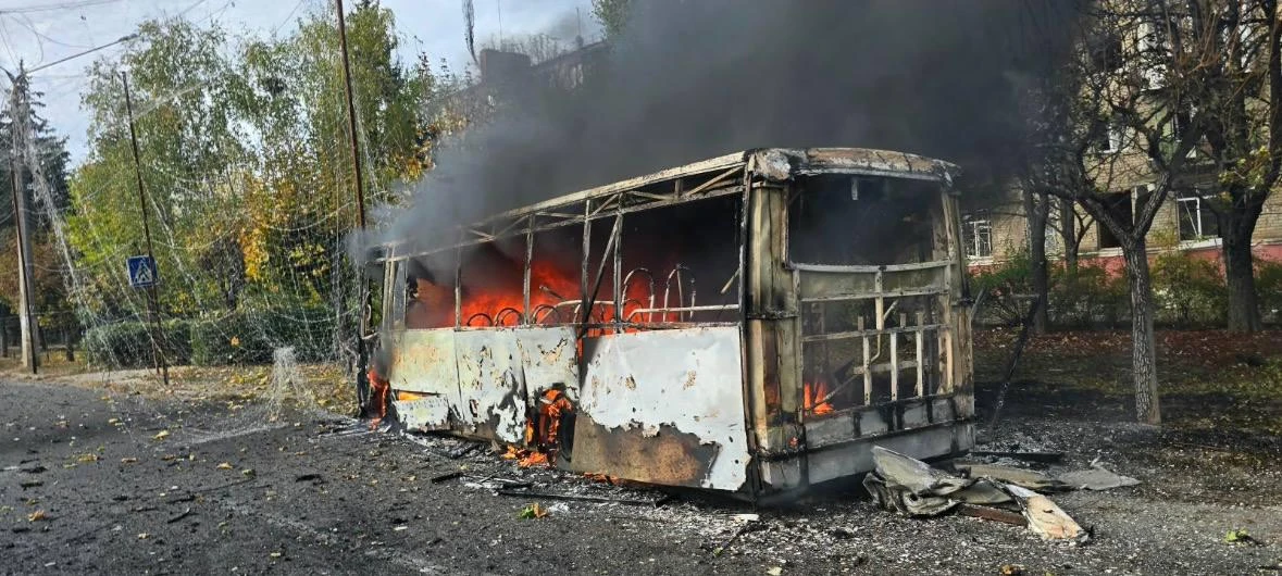 В Краматорске атакована маршрутка. Погибли как минимум 12 человек, ещё 13 получили ране...
