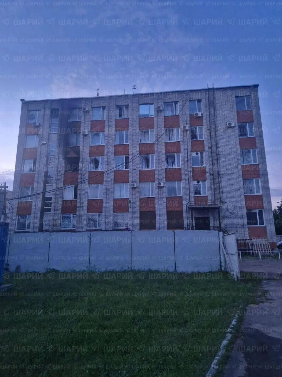 Последствия ночной атаки по району железнодорожной станции Брянск-2.