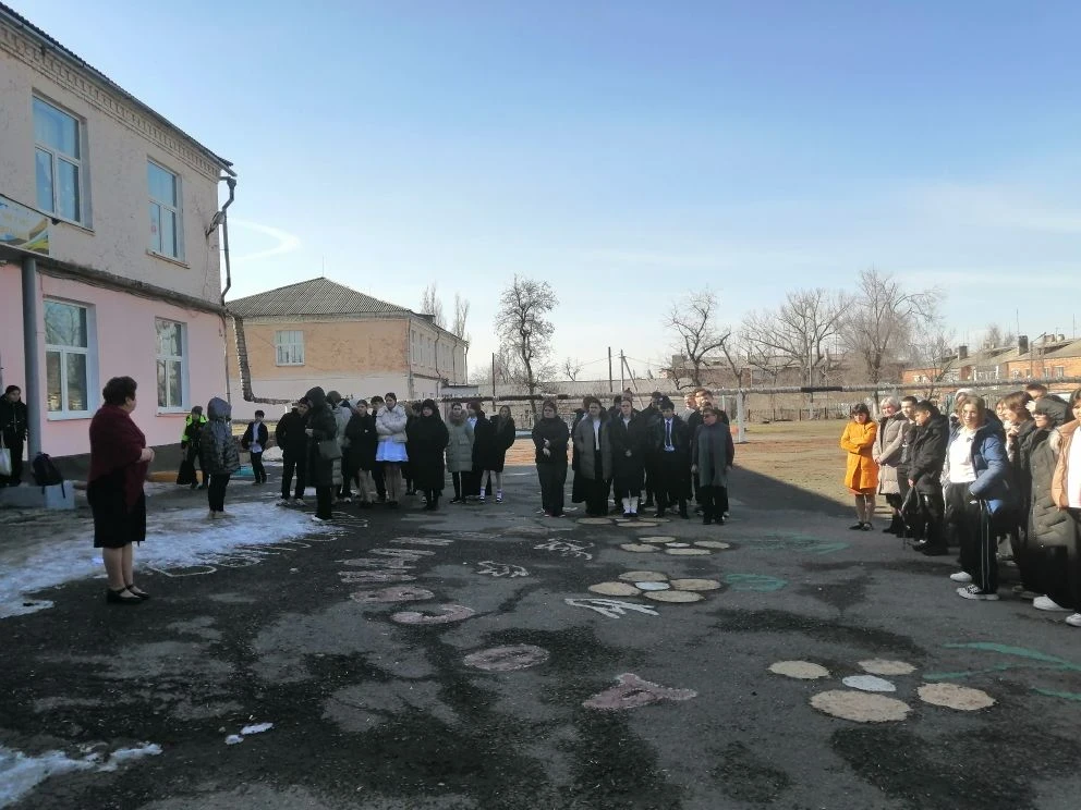 2 марта ученики МБОУ СШ №6 приняли участие в открытом уроке культуры безопасности, приуроченном к пр