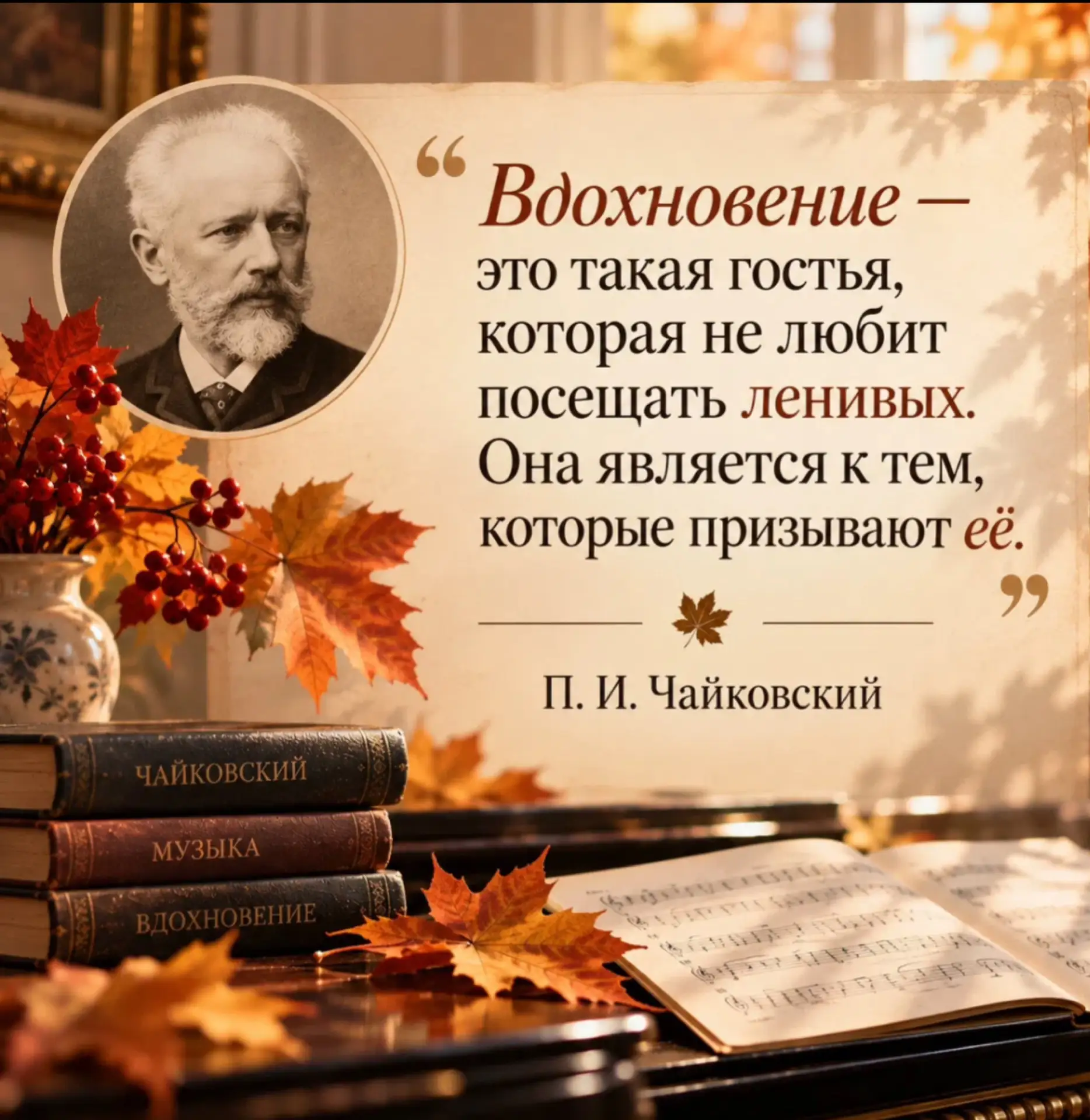 🎼Иногда одна короткая фраза о занятиях музыкой говорит больше, чем длинные советы.