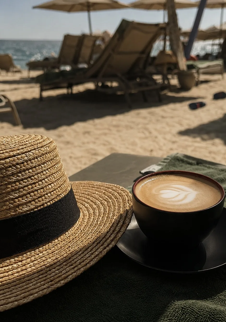 Доброе утро, друзья!

Кофе, море, соломенная шляпа и ни одной мысли о том, который сейчас час ☀️

ож