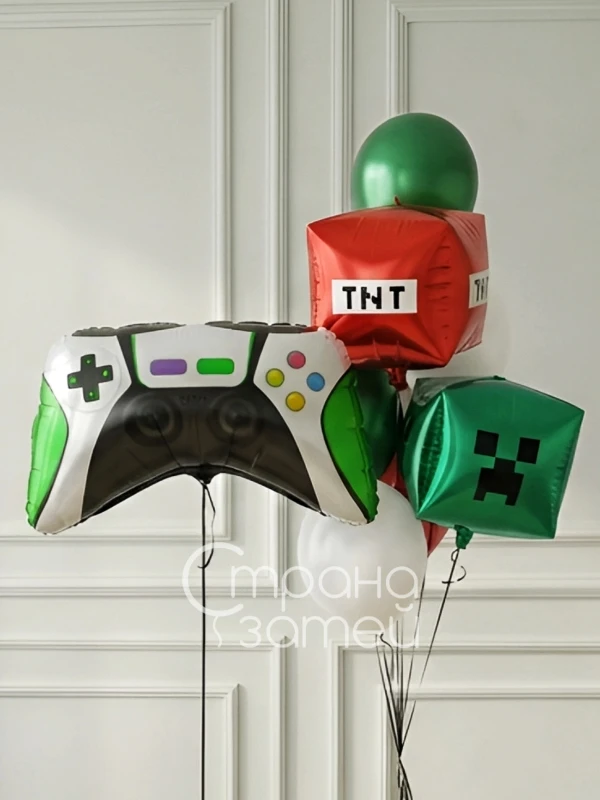 В тот момент, когда он видит КРИПЕРА и ТНТ, праздник начинается сам собой. 🎮🎈
Для мальчика в теме 