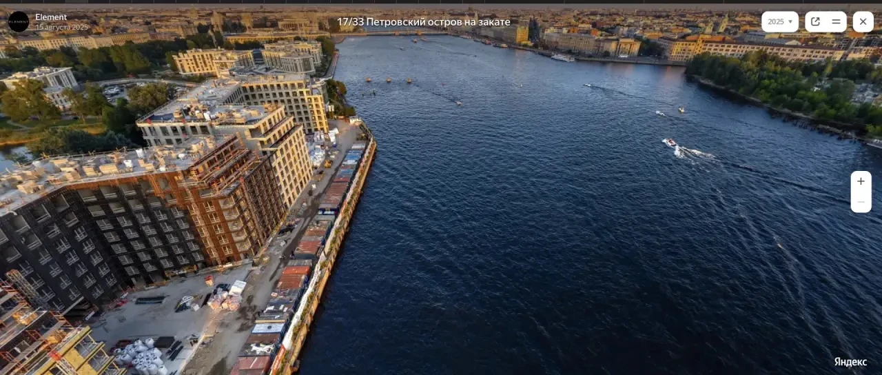 Мечта для жизни у воды на Петровском острове: квартира с отделкой в 17/33 по цене хорошего бизнес‑кл