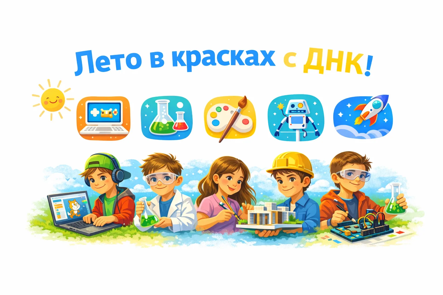 🌞 Лето в красках с ДНК 🍀