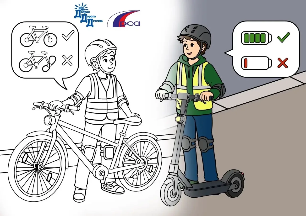 🚲Двухколесный кодекс безопасности!