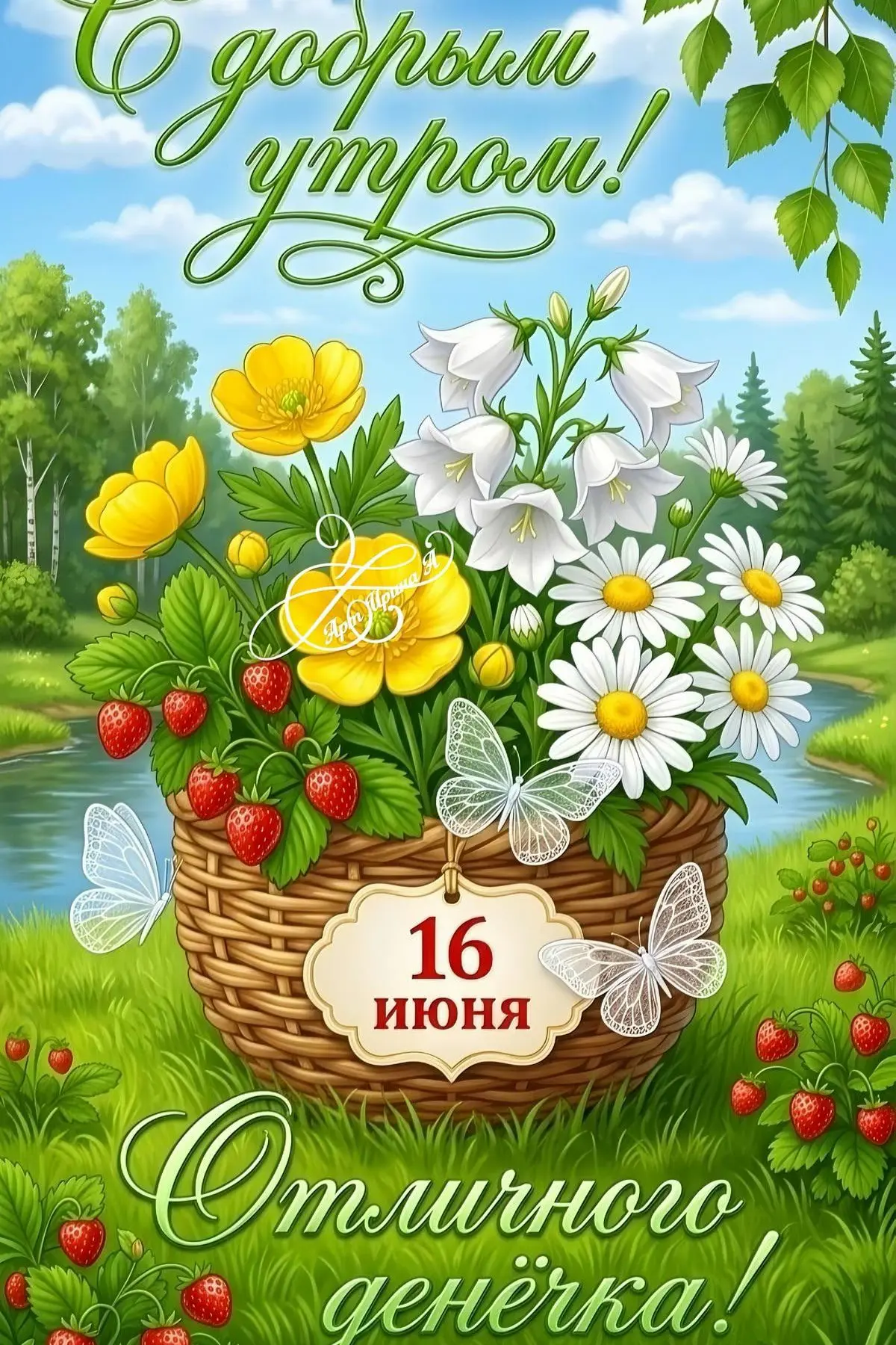 🌷 Открытки подписаться 👈