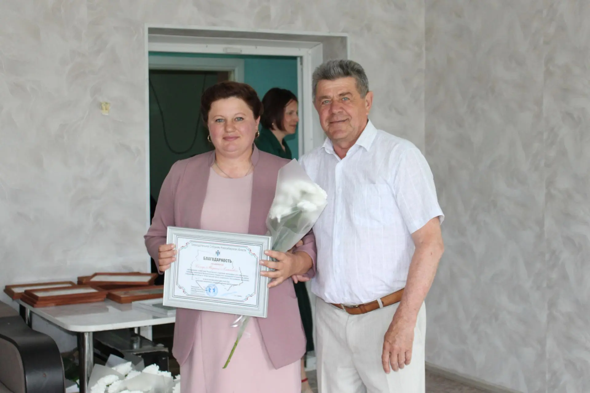 ✨11 июня Глава Кочковского района Пётр Шилин, председатель районного Совета депутатов Владимир Макар