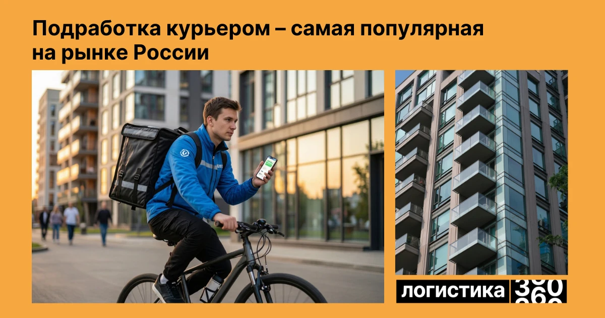 📦 Курьеры стали лидерами рынка подработки