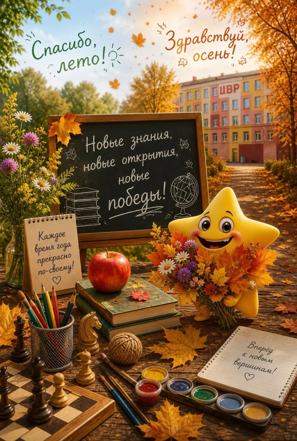 Спасибо, лето! Здравствуй, осень! ☀️