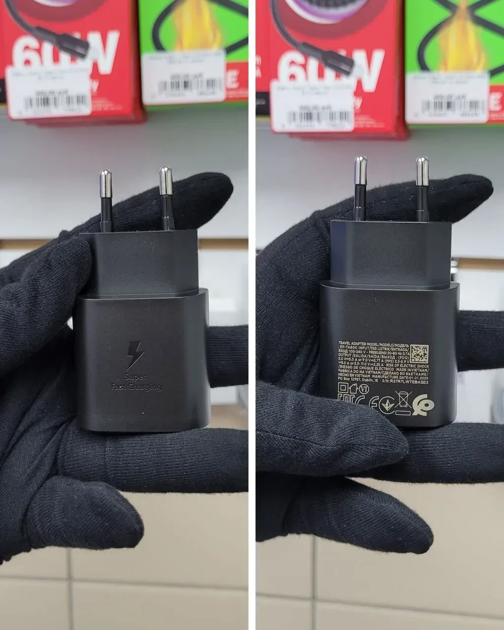 ⚡️ Умная зарядка для вашего Samsung: EP‑TA800 (Type‑C, 25 Вт)
