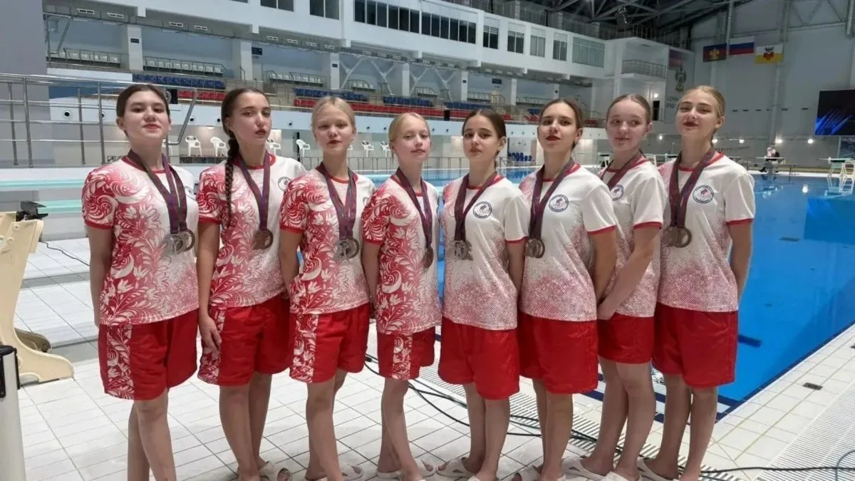 🏆 Новочеркасские синхронистки взяли три медали в Краснодаре