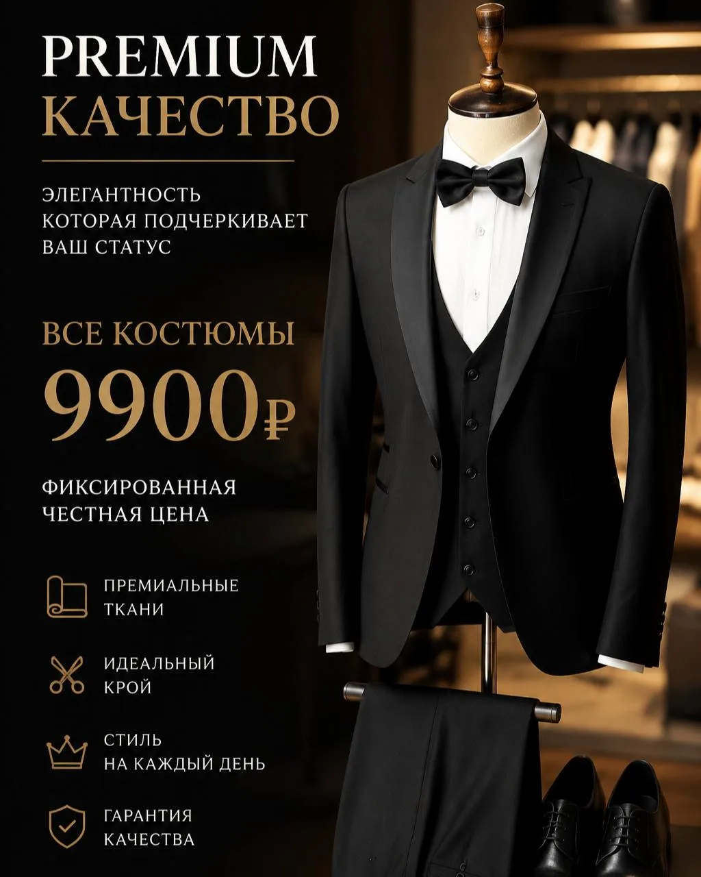 Тотальная распродажа всех костюмов!