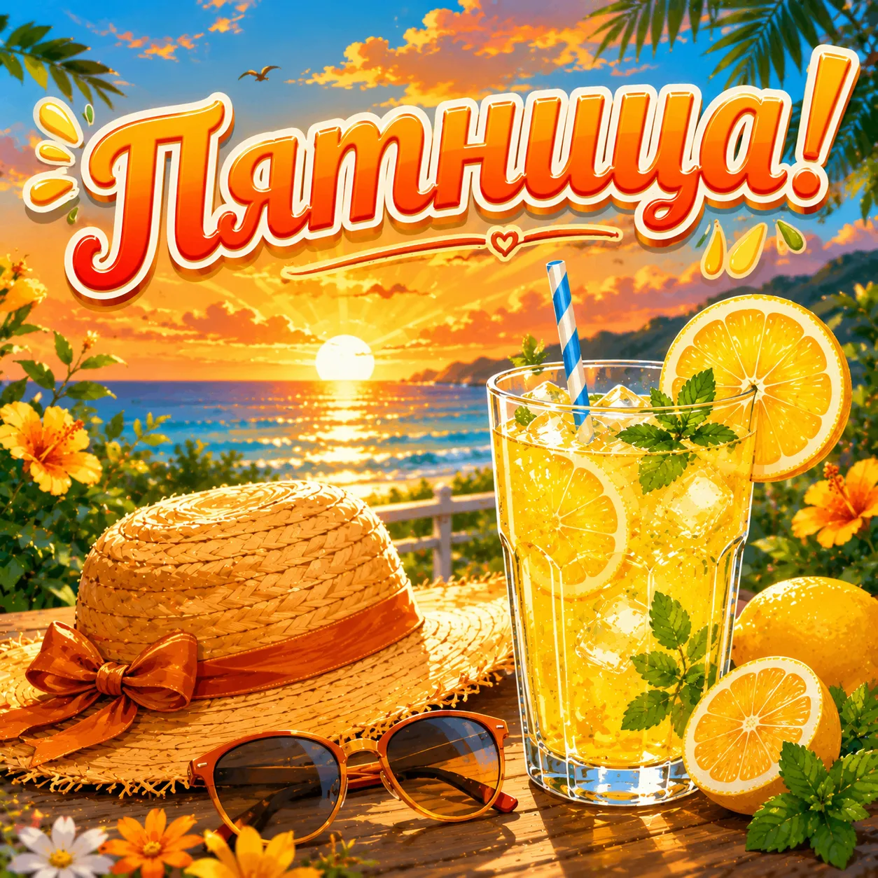 🍹 С пятницей!