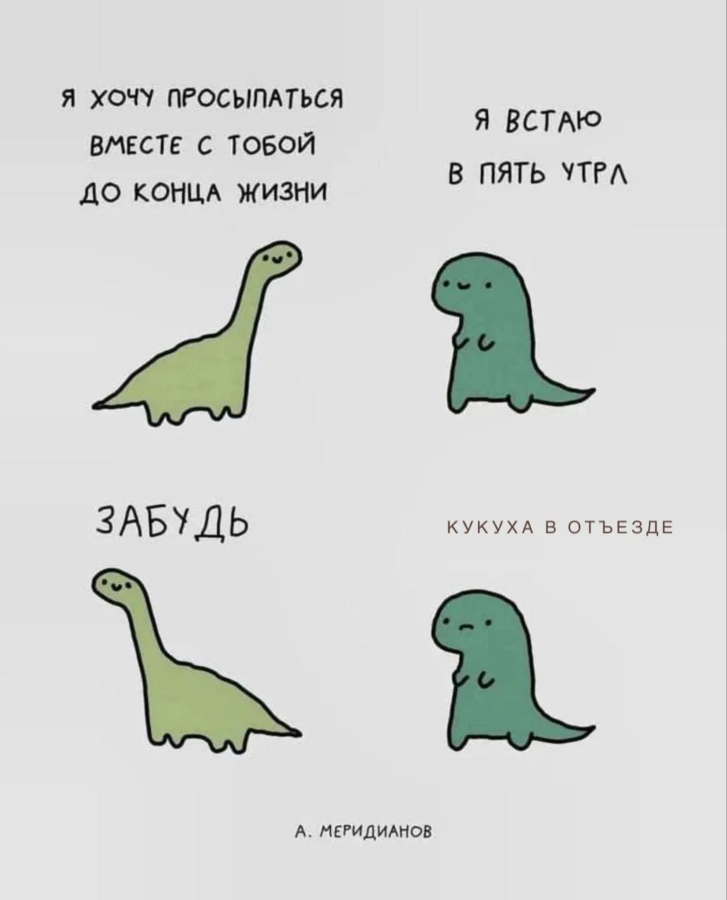 Кукуха в отъезде 🐦