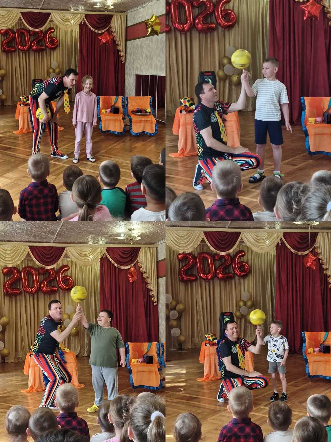 Маленький цирк в нашем садике) ❤🥳😍