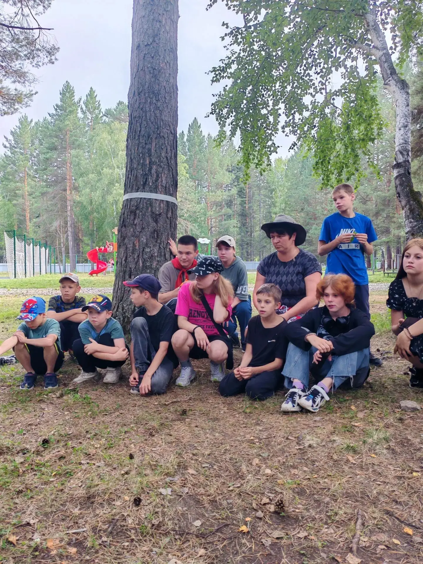 Игра "Геологический маршрут" в детском оздоровительном лагере "Ромашка"
