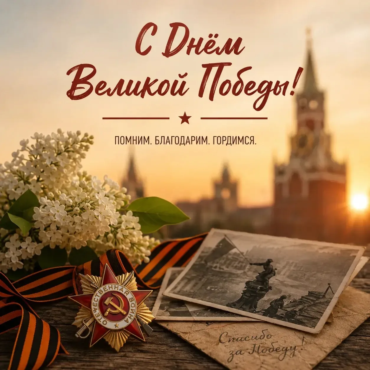 С Днём Великой Победы.