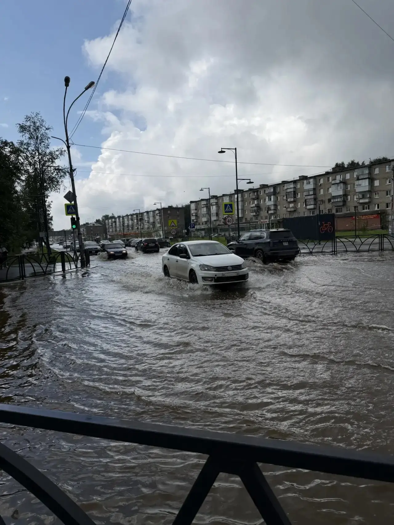 Ну вот, потоп дошёл и до нас