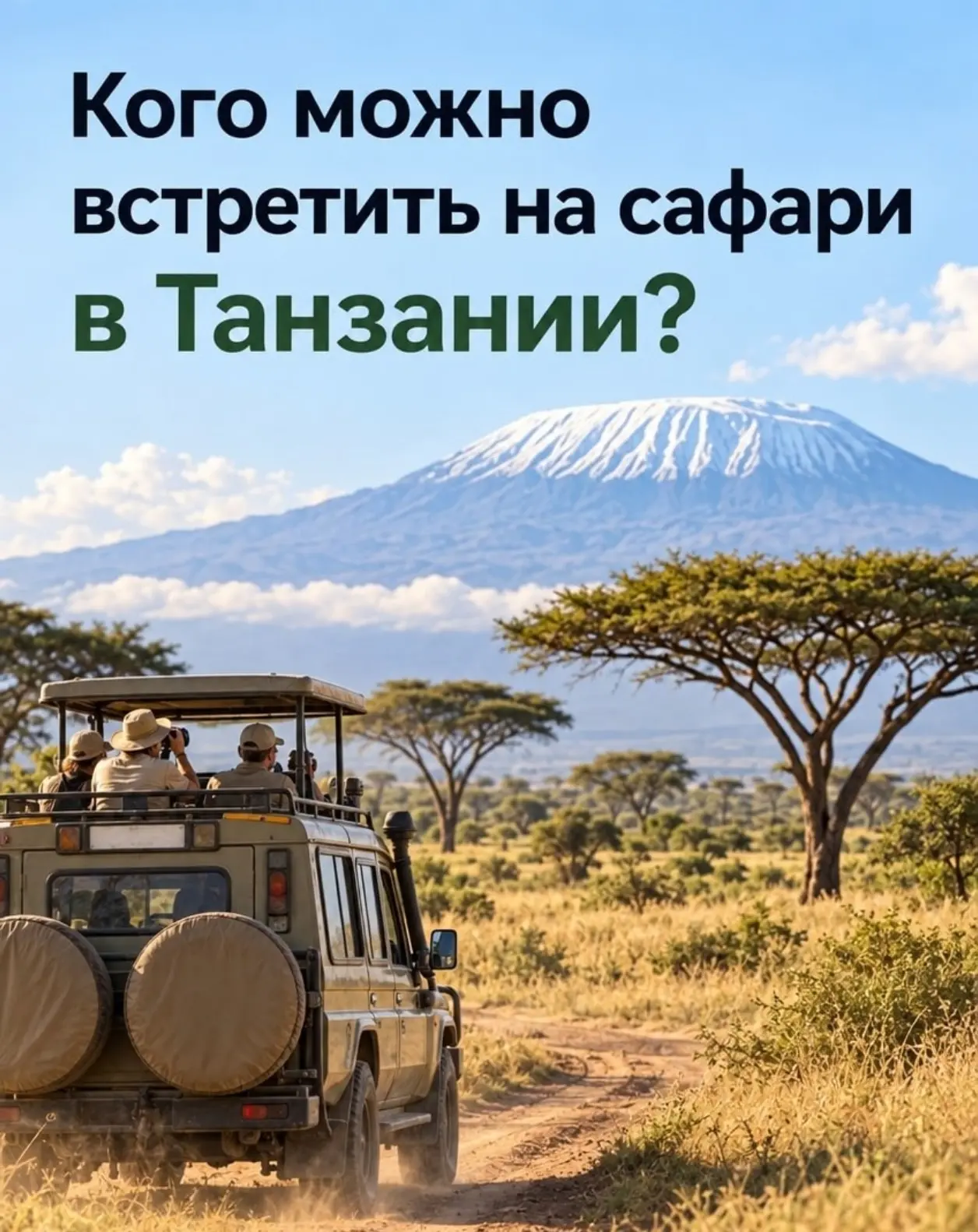 Будете в Тазании, обязательно посетите сафари-парк.