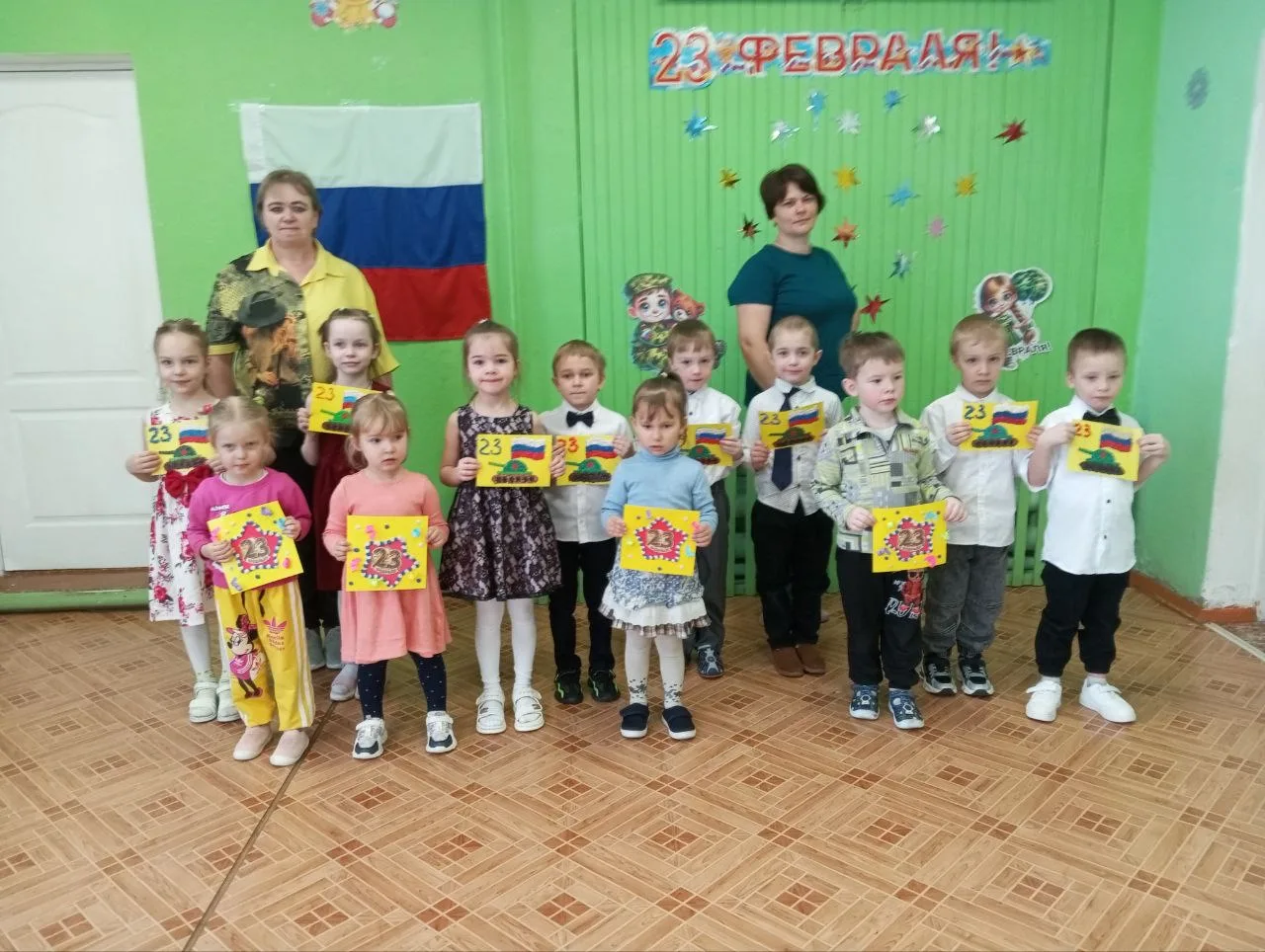 🎖 В честь защитников: как прошёл спортивный праздник в нашем детском саду