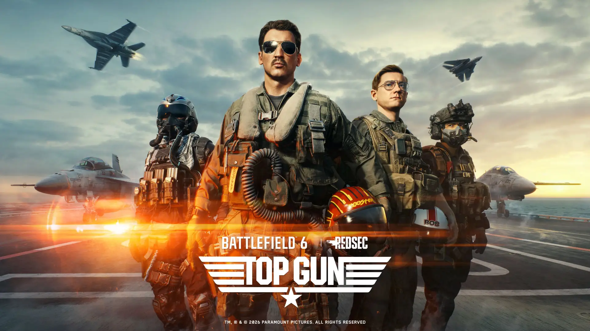 EA анонсировала кроссовер «Топ Гана» и Battlefield 6 — он начнется 18 августа.